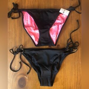 Victoria’s Secret swim 2 bottoms set “NEW” size:S